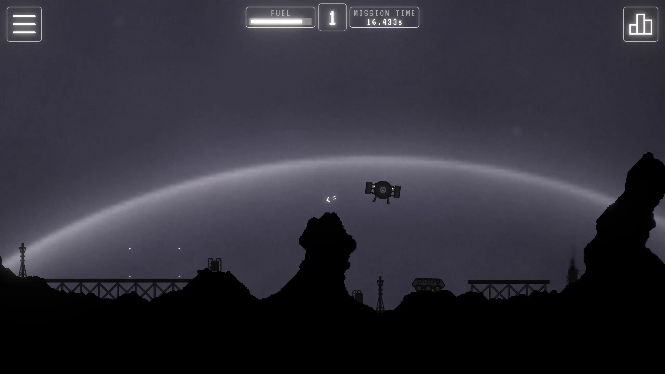 Lunar Lander Mission | Indus Appstore | Screenshot