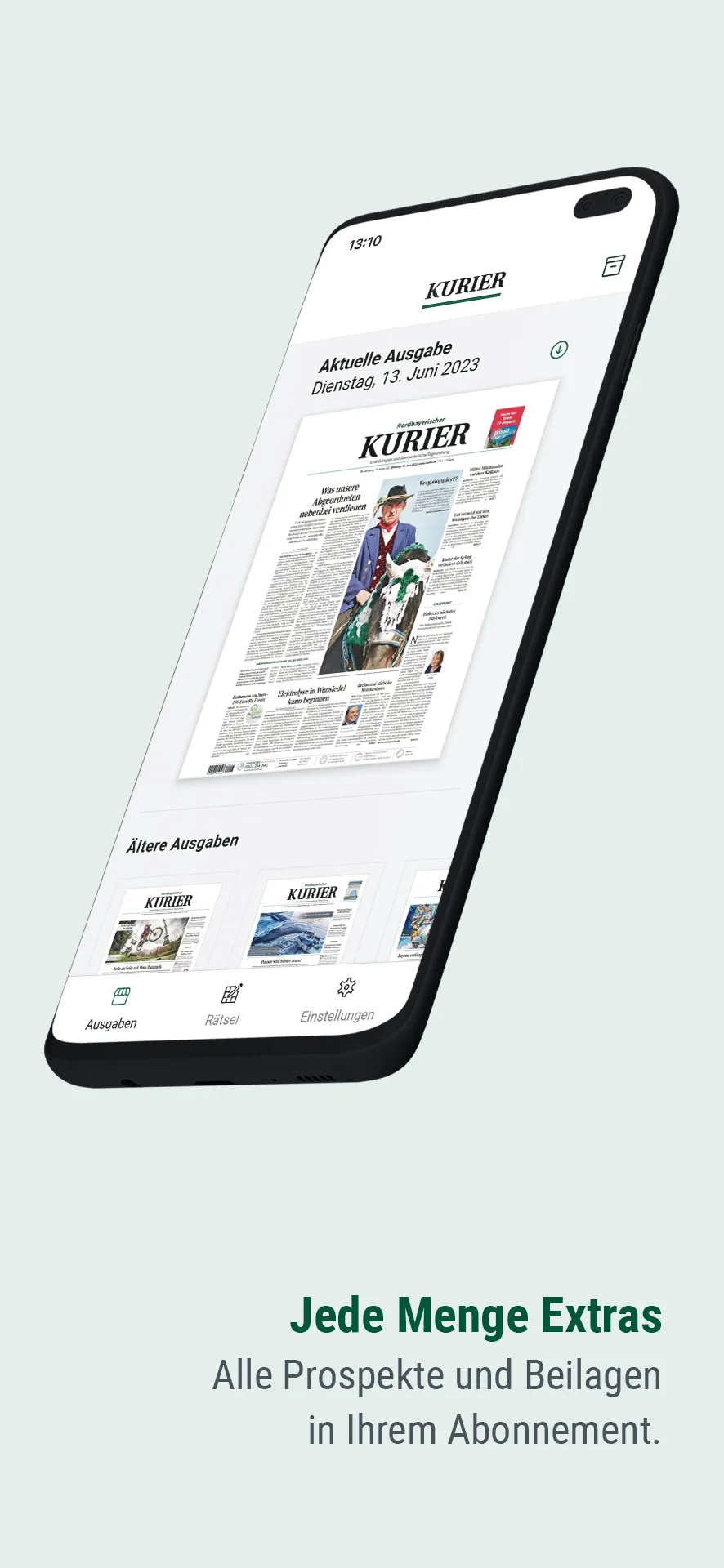 Kurier E-Paper | Indus Appstore | Screenshot