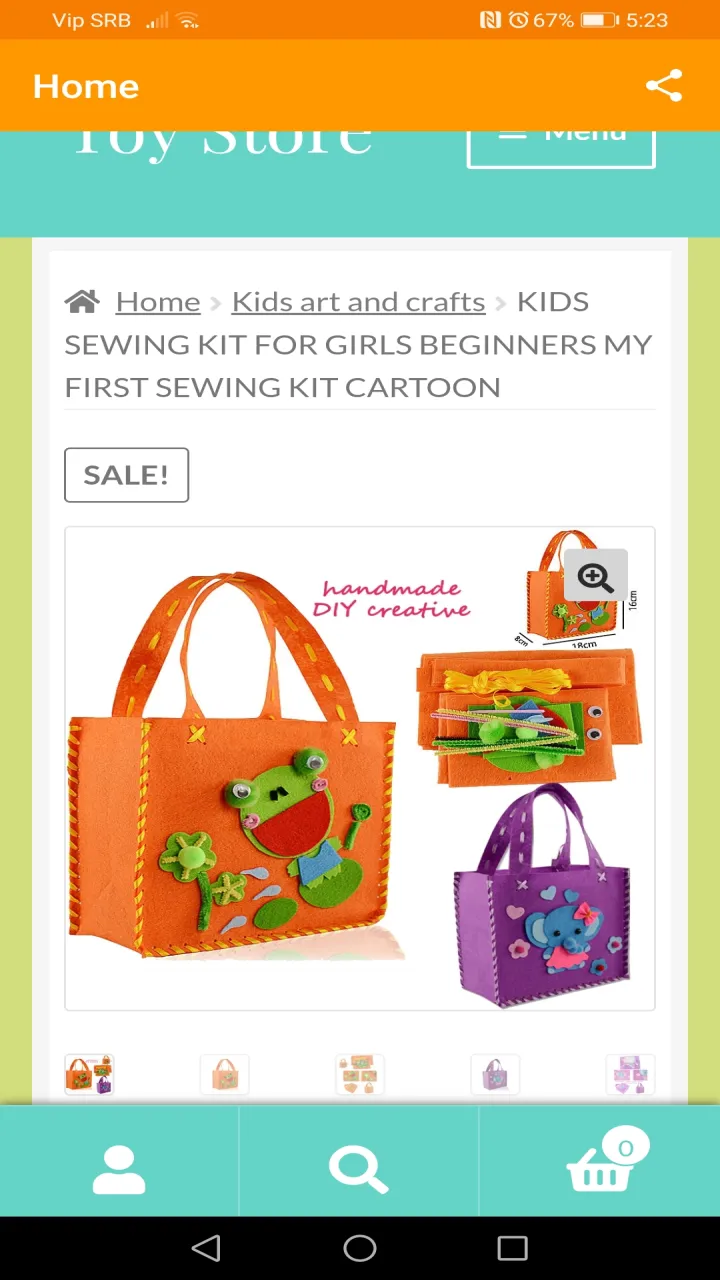 Kids Crafts Shop | Indus Appstore | Screenshot