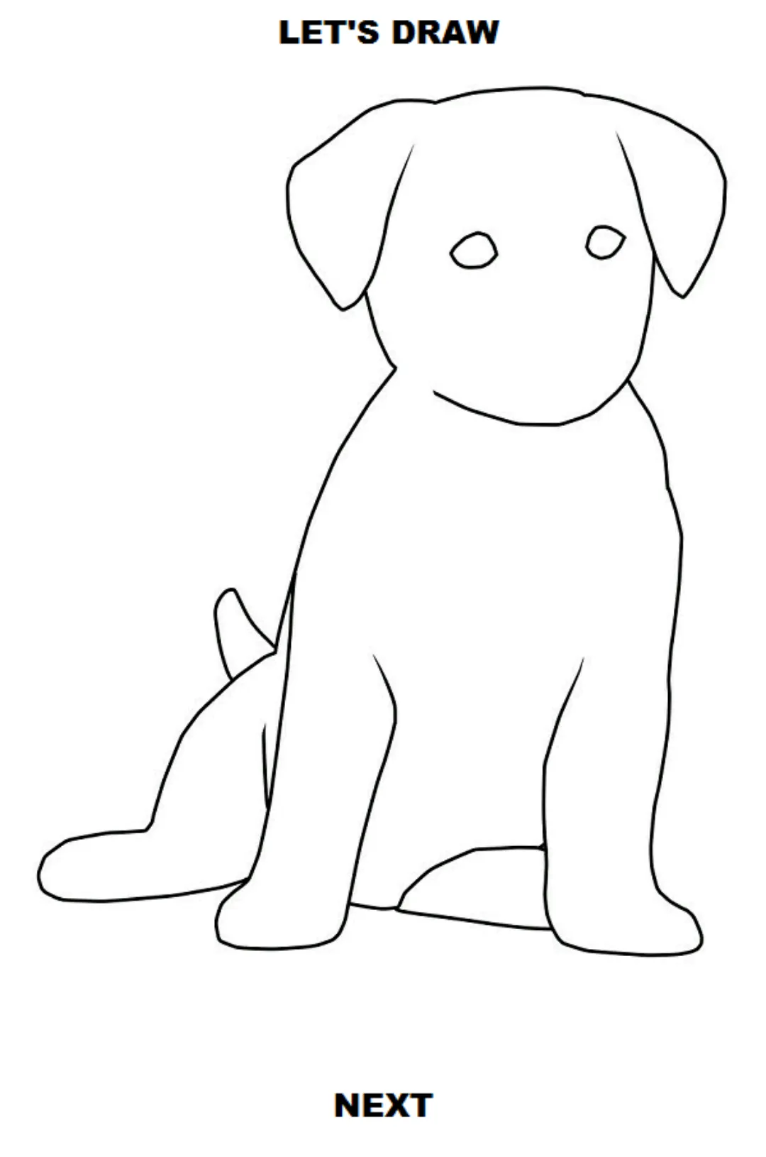 How to Draw Dogs | Indus Appstore | Screenshot