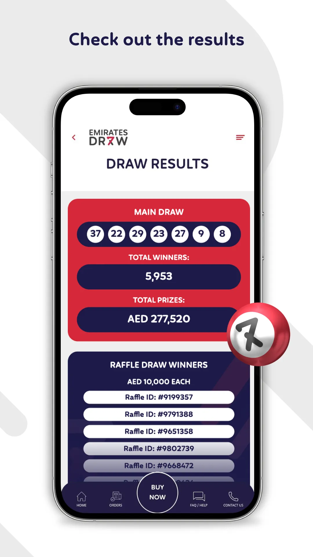 Emirates Draw | Indus Appstore | Screenshot