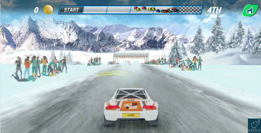 Retro Racing Game | Indus Appstore | Screenshot