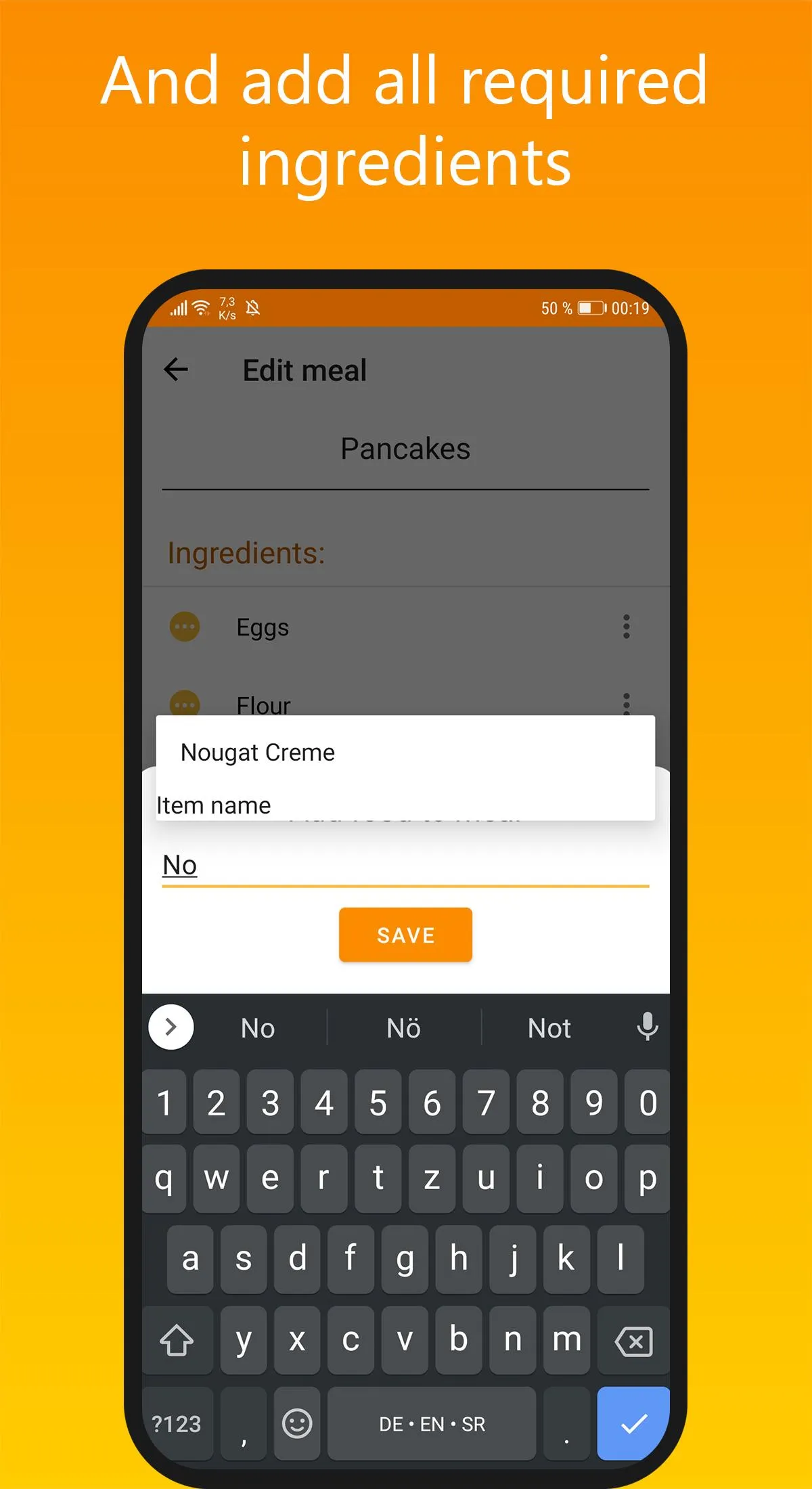 Food Manager | Indus Appstore | Screenshot