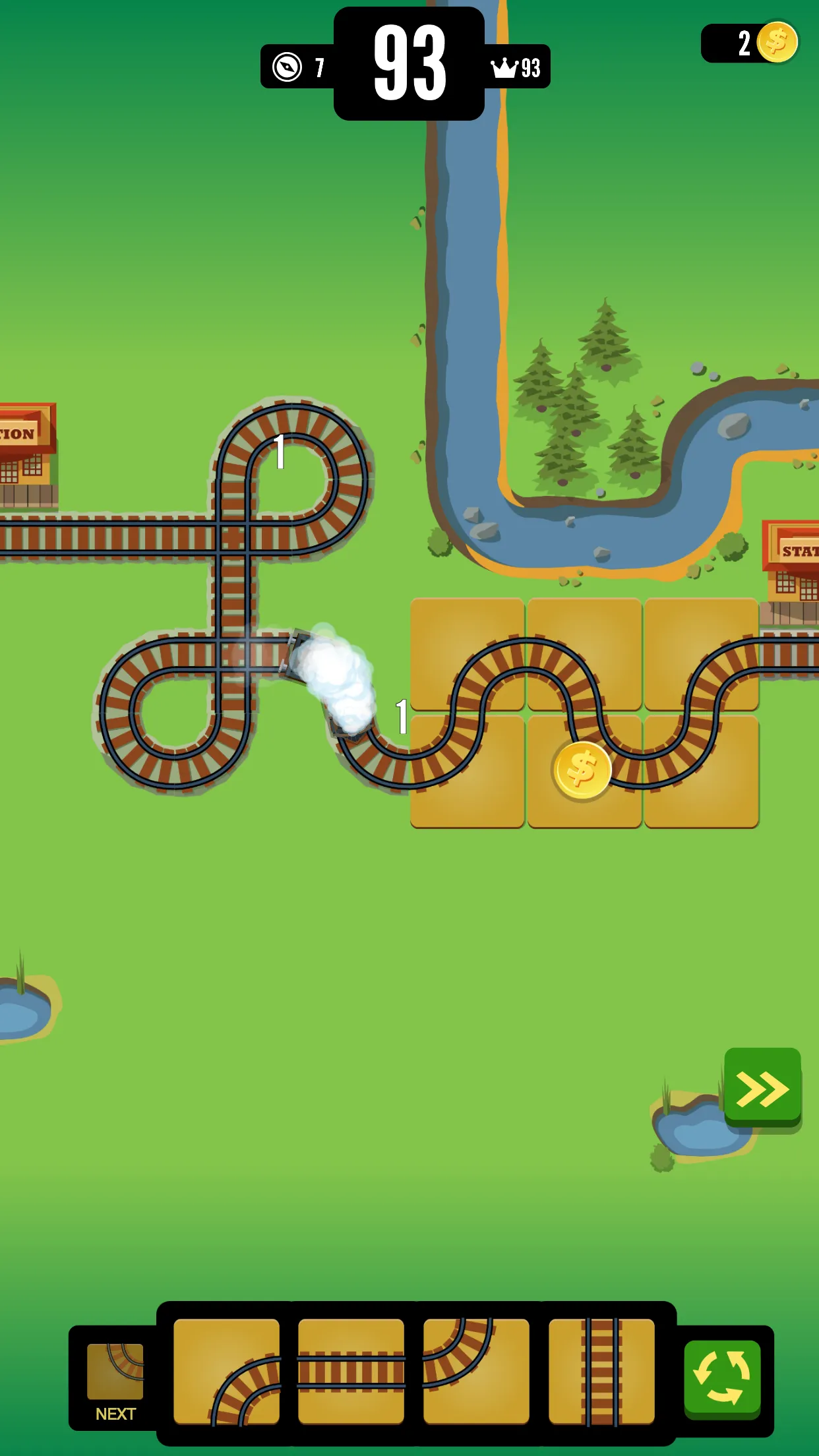 Gold Train FRVR | Indus Appstore | Screenshot