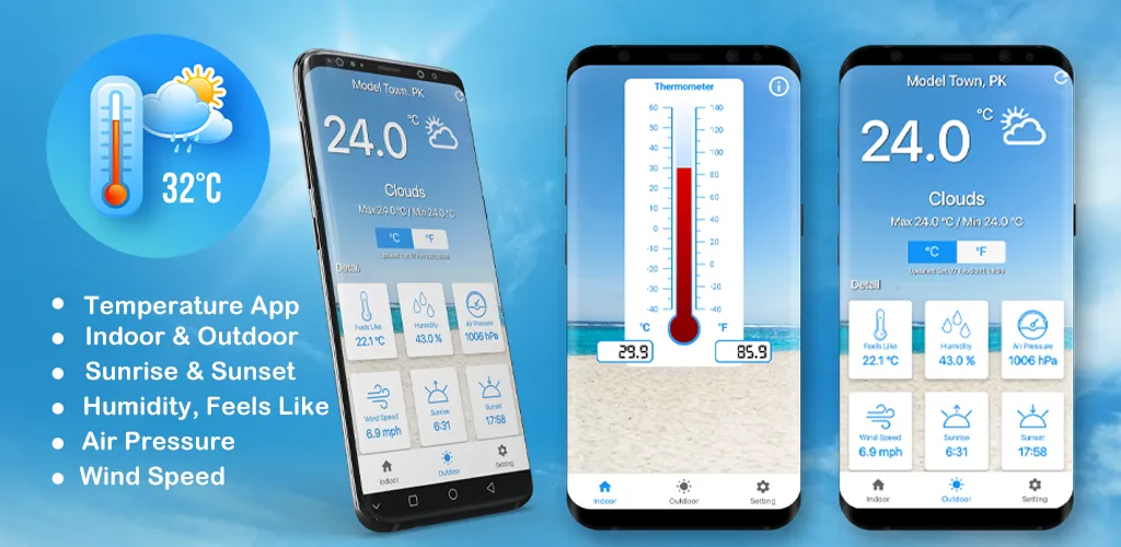 Thermometer For Room Temp | Indus Appstore | Screenshot
