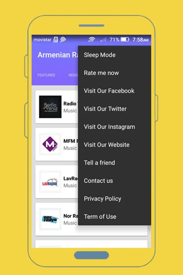 Armenian Radio Station | Indus Appstore | Screenshot