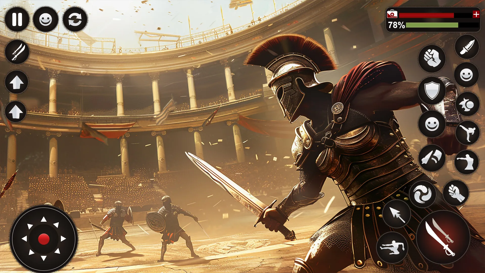 Sword Fighting Gladiator Games | Indus Appstore | Screenshot