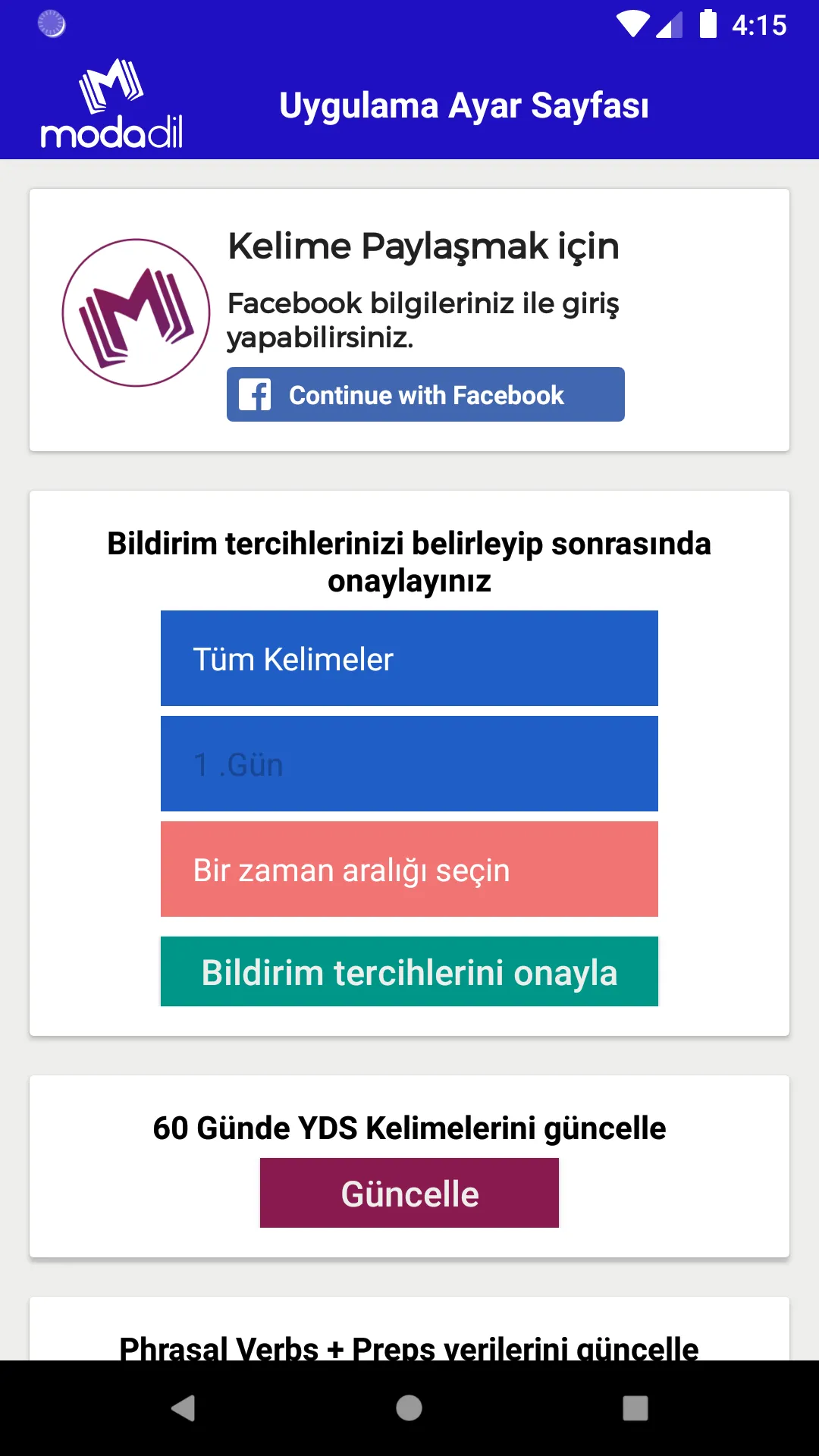 MODADİL YDS Kelime Uygulaması | Indus Appstore | Screenshot