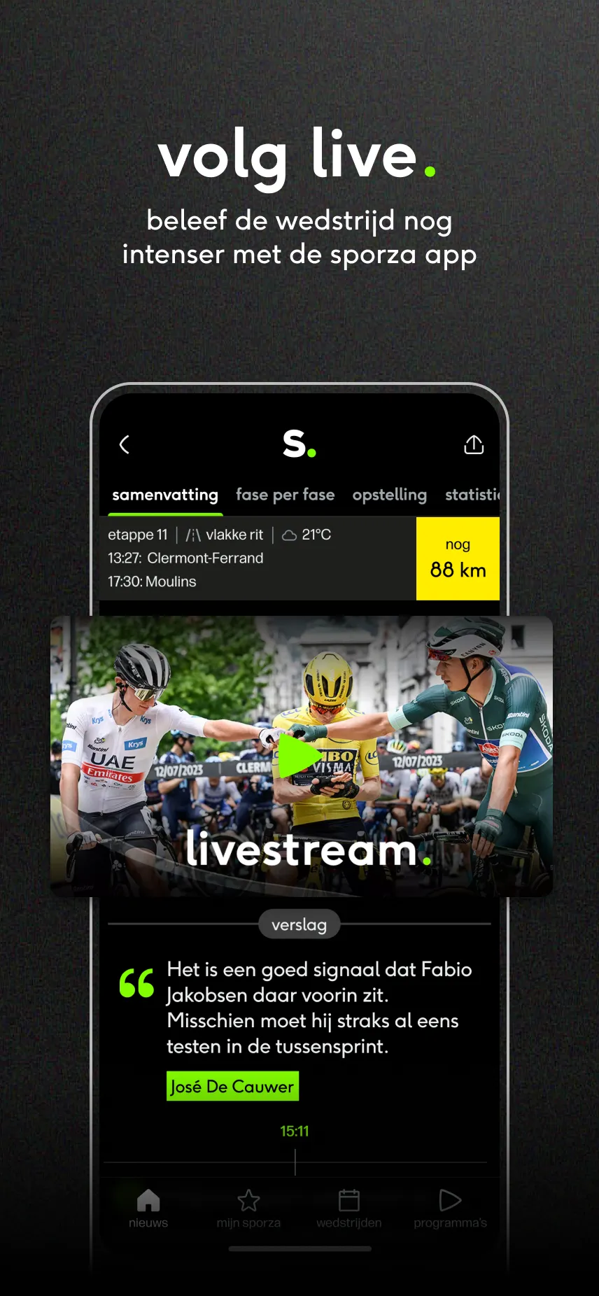 sporza | Indus Appstore | Screenshot