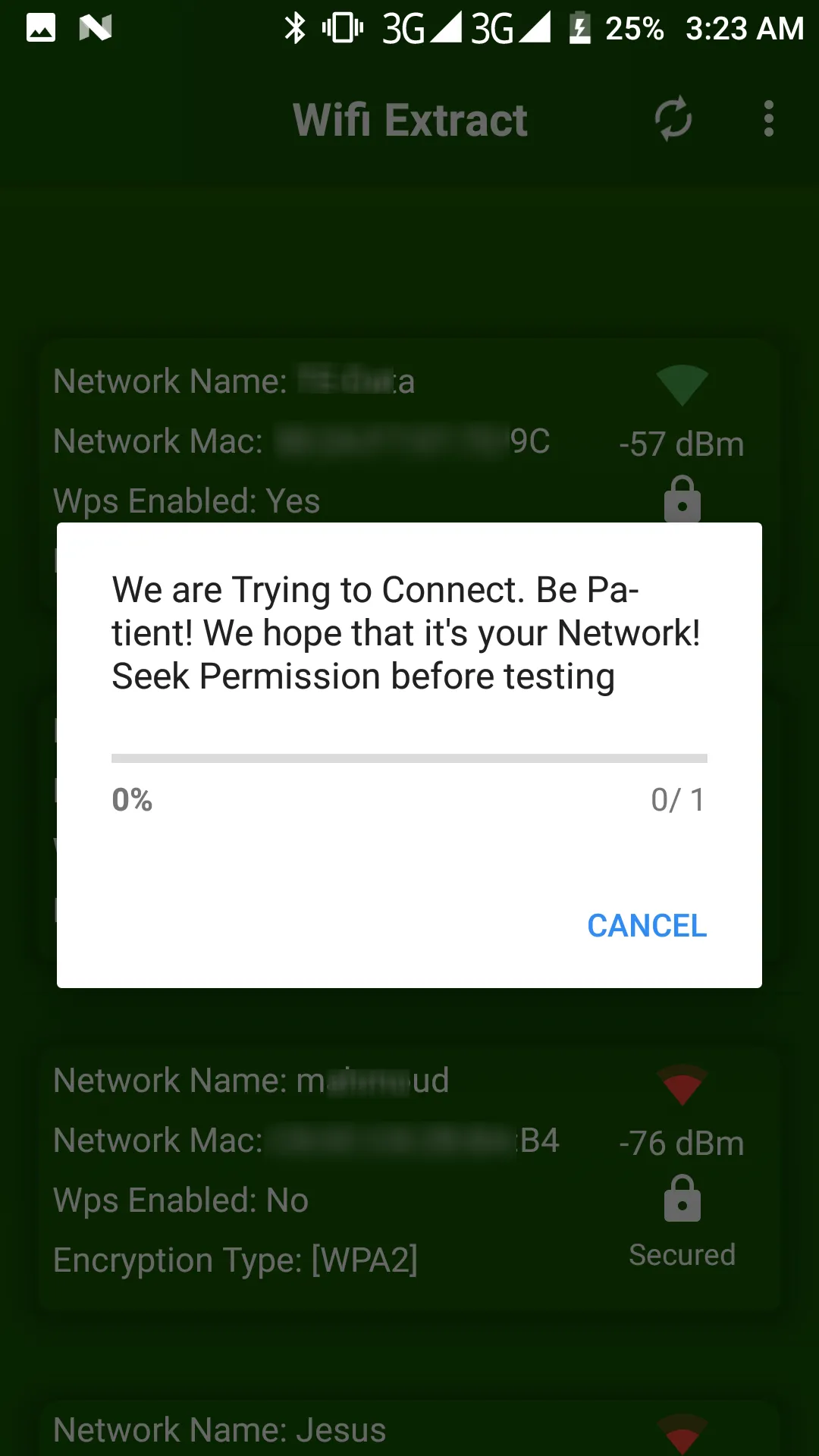 WiFi Extract كشف الواى فاى | Indus Appstore | Screenshot