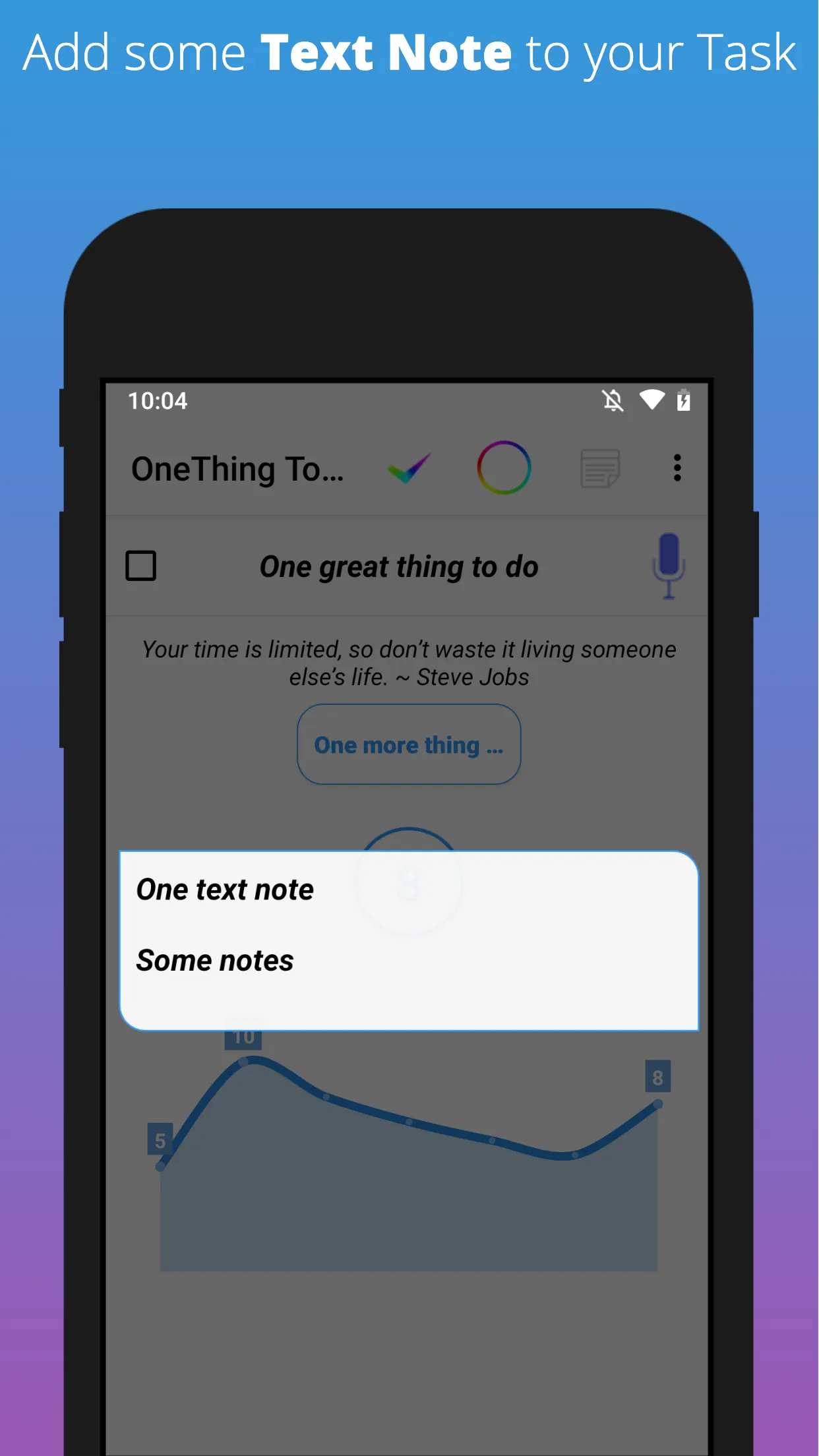 OneThing Todo | Indus Appstore | Screenshot