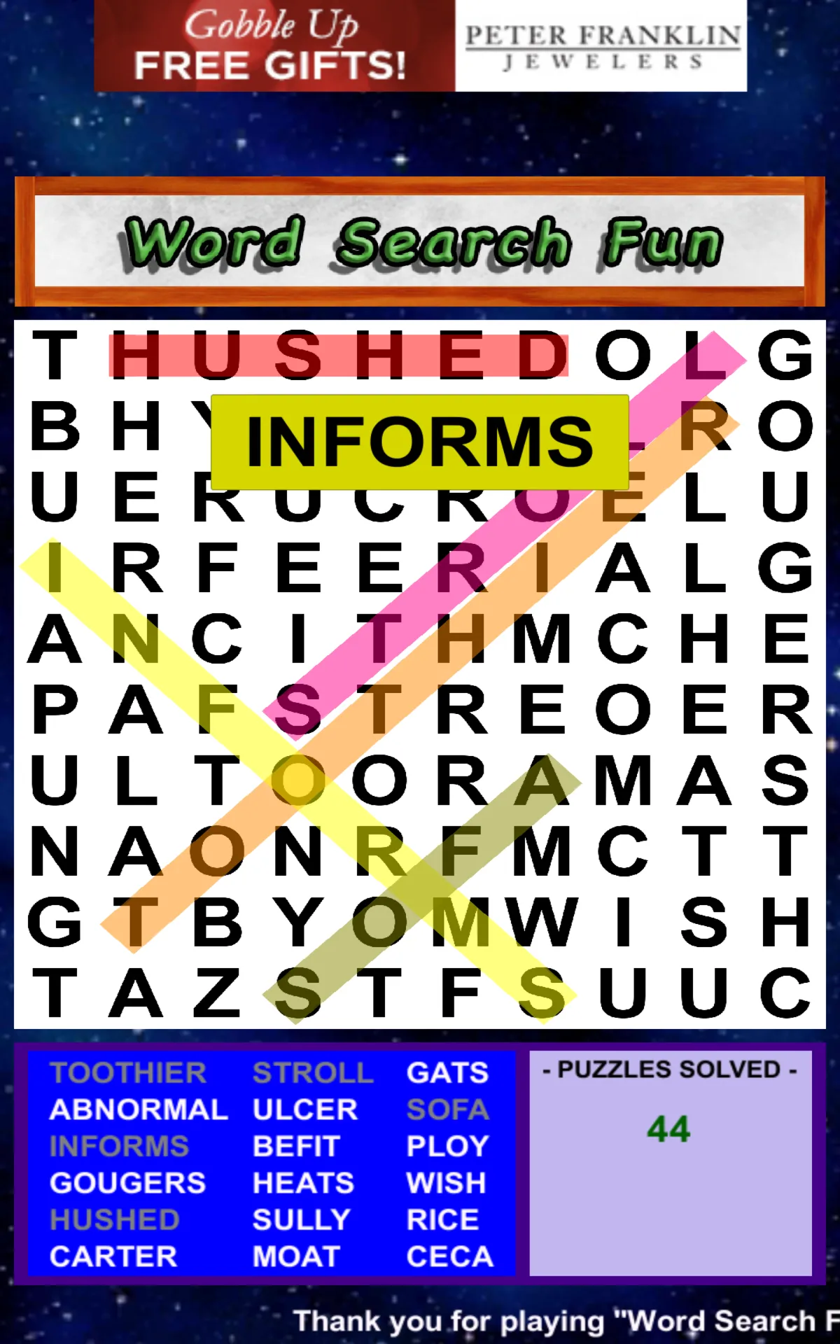 Word Find Word Search Scramble | Indus Appstore | Screenshot