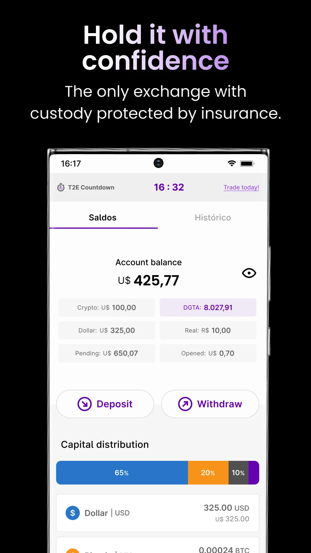 Digitra.com - BTC & Crypto | Indus Appstore | Screenshot