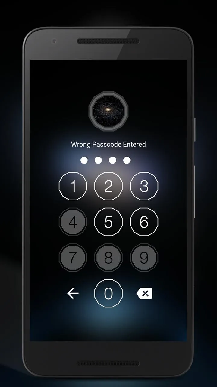 Space Live Lock Screen | Indus Appstore | Screenshot