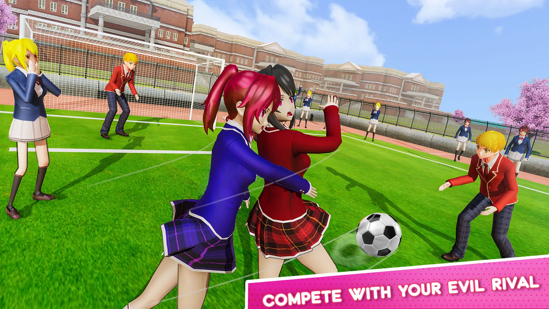 Anime Girl High School Love | Indus Appstore | Screenshot