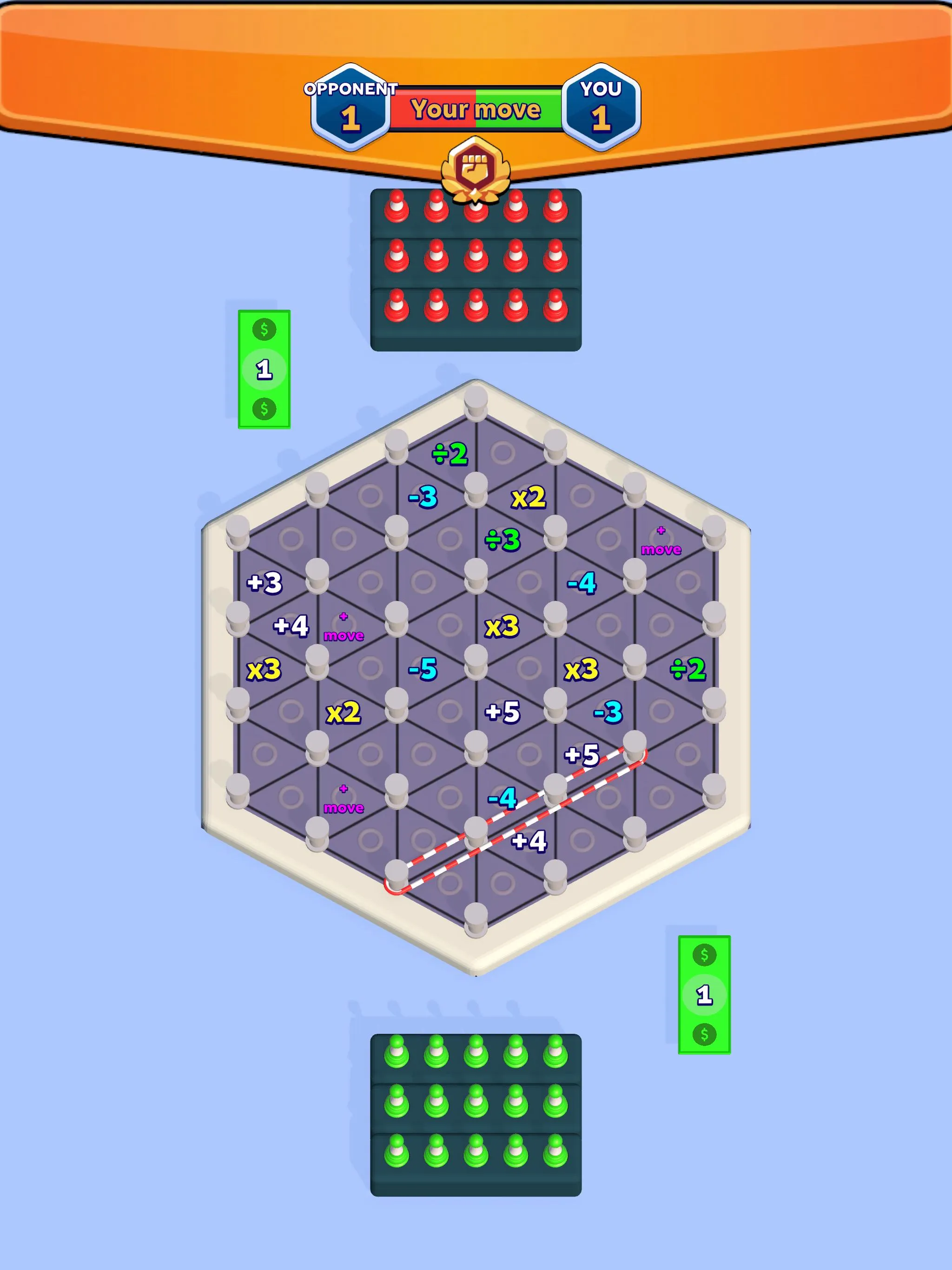 Triangles (game) | Indus Appstore | Screenshot