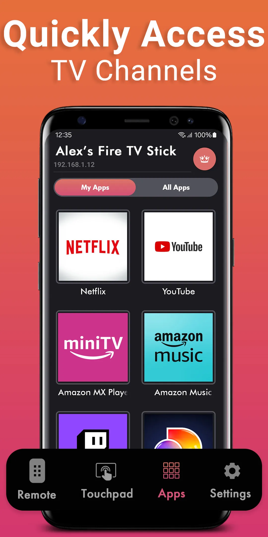 Remote for Fire TV - FireStick | Indus Appstore | Screenshot