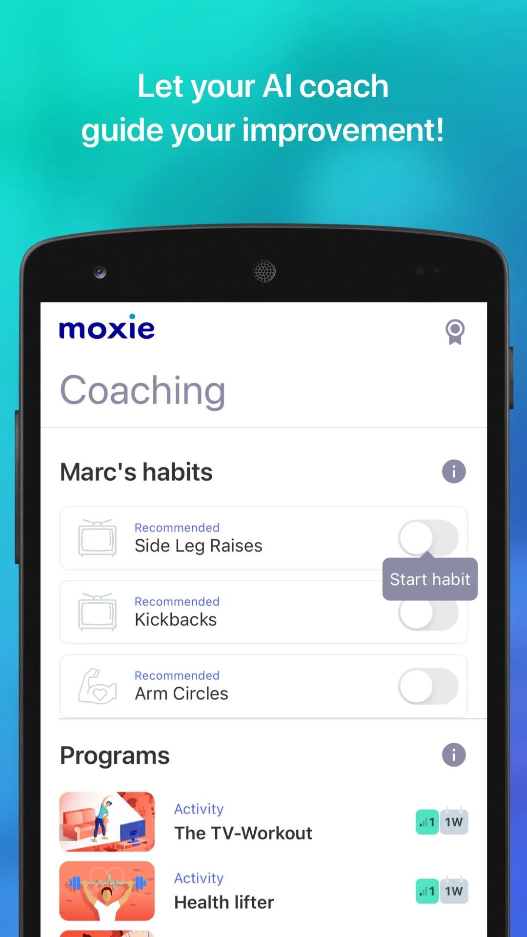 Moxie - Wellbeing Companion | Indus Appstore | Screenshot