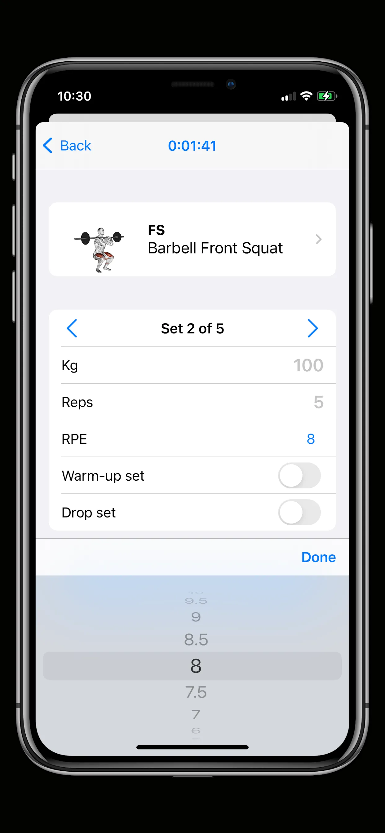 Fitness Logbook | Indus Appstore | Screenshot