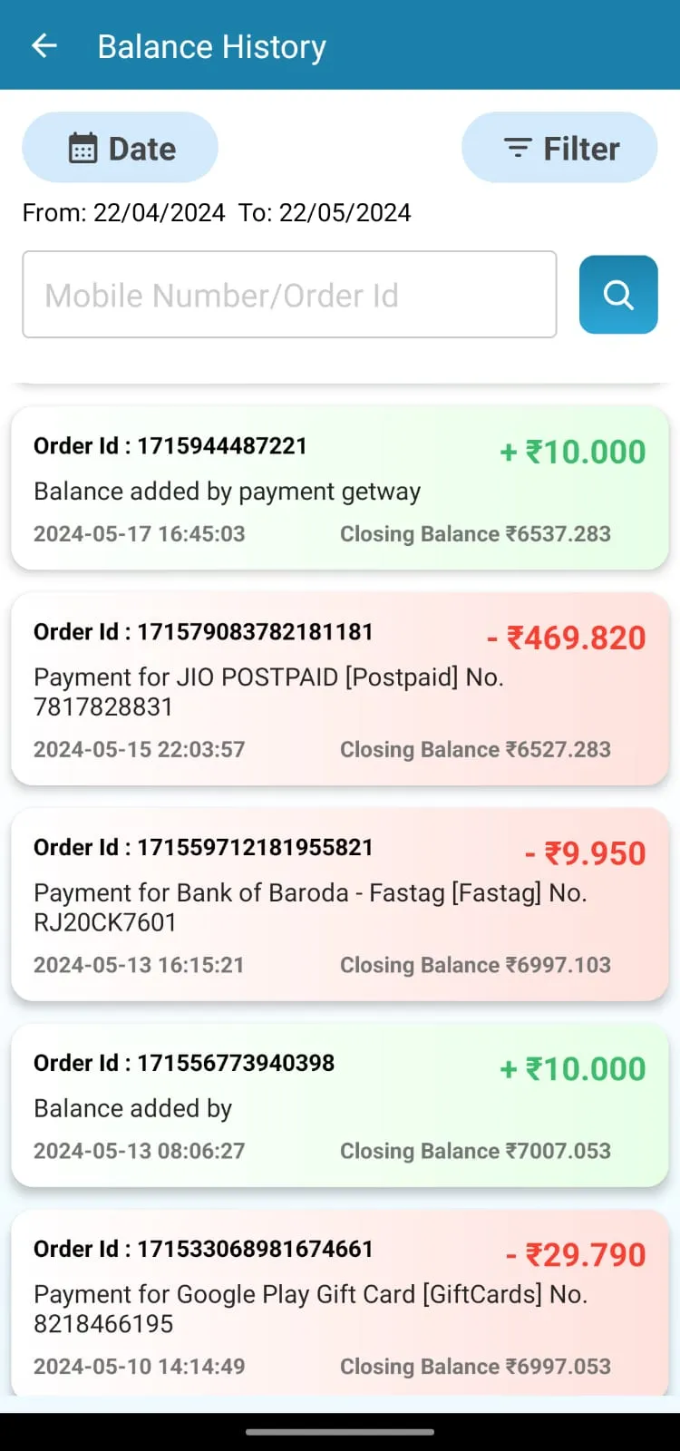 Ni - Recharge & Bills Cashback | Indus Appstore | Screenshot