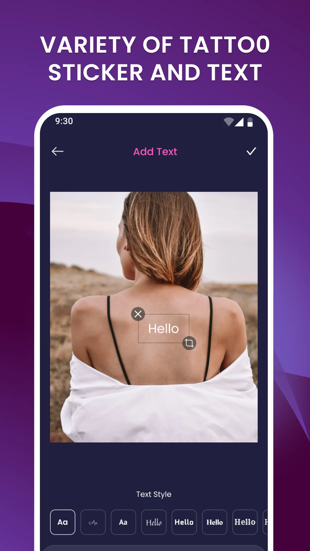 Tattoo On Photo, Create Tattoo | Indus Appstore | Screenshot