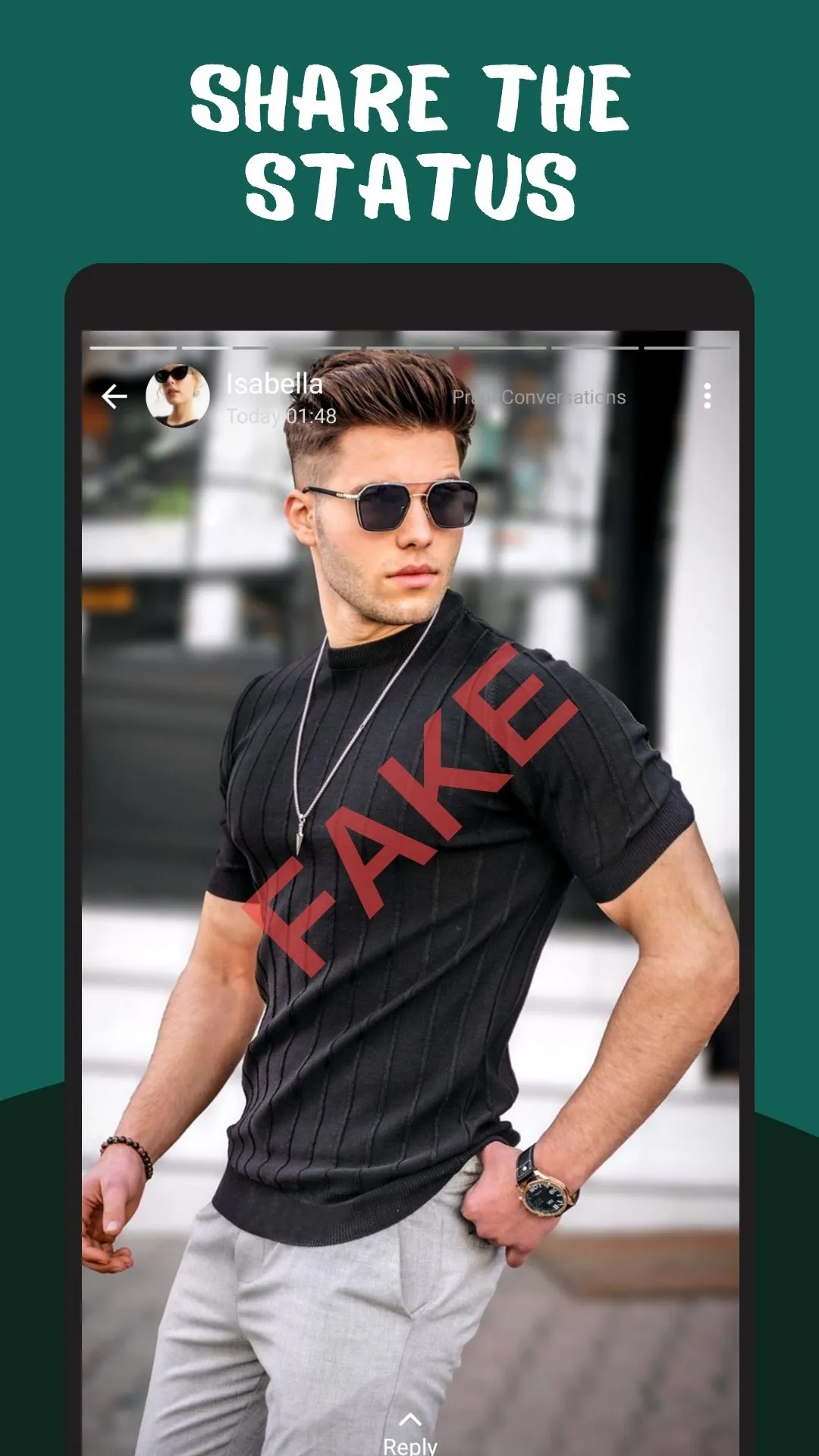 Fake Chat Maker ChatsPrank | Indus Appstore | Screenshot