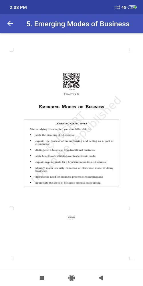 Class 11 Business Studies NCER | Indus Appstore | Screenshot