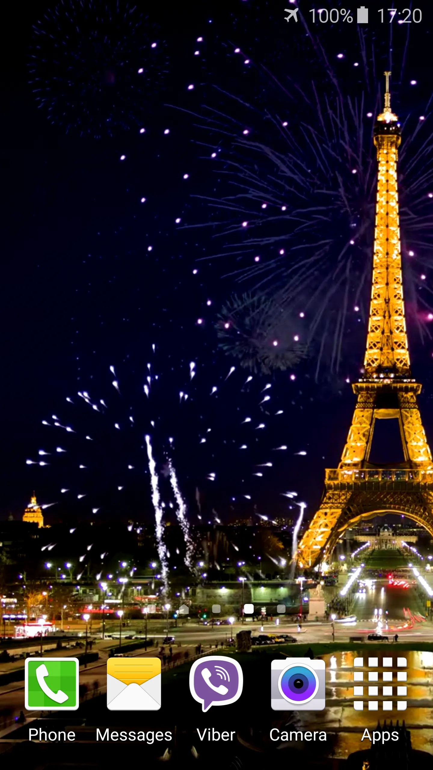 Fireworks in Paris Video Wall | Indus Appstore | Screenshot