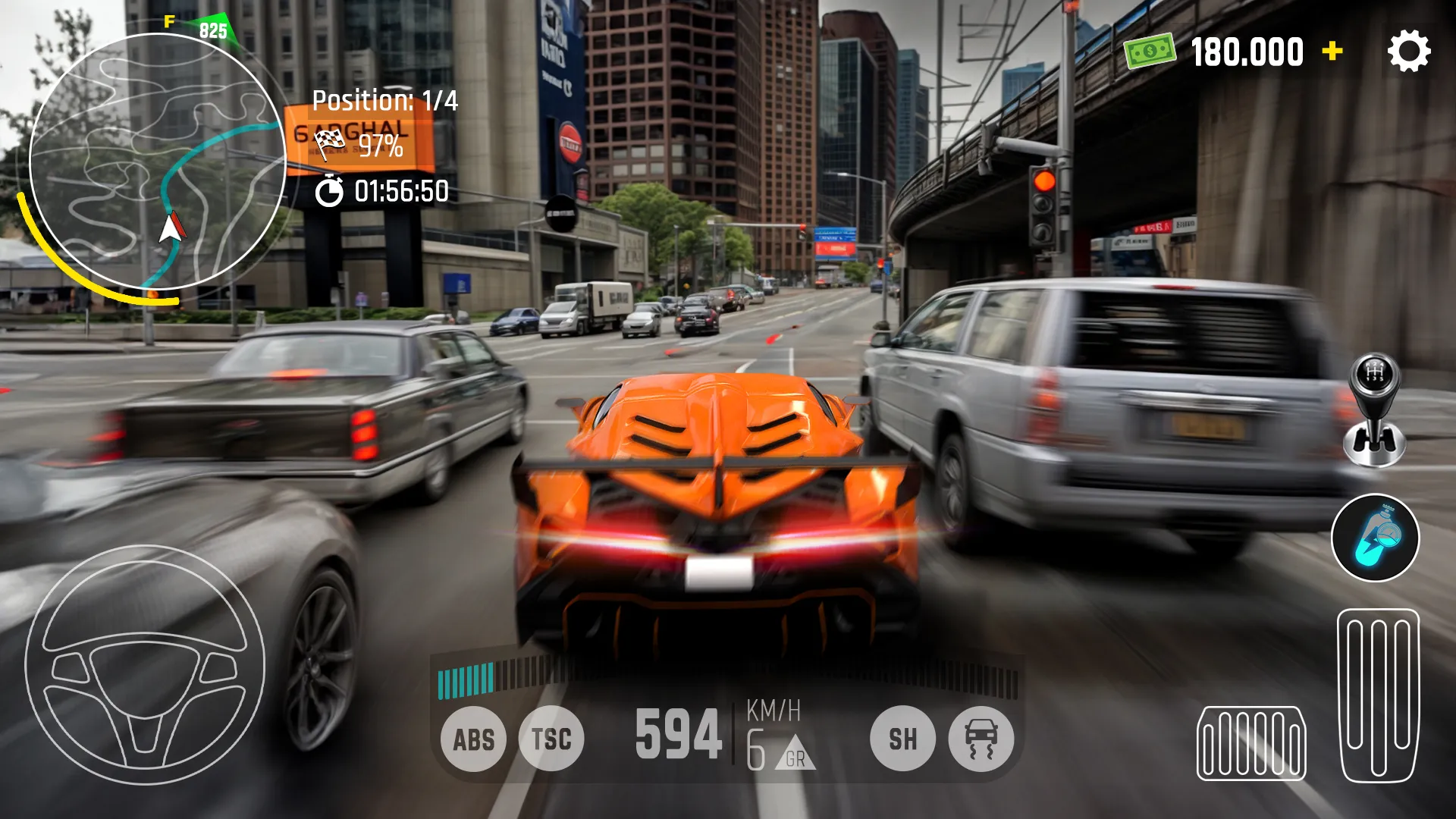 Car Driving Traffic Simulator | Indus Appstore | Screenshot