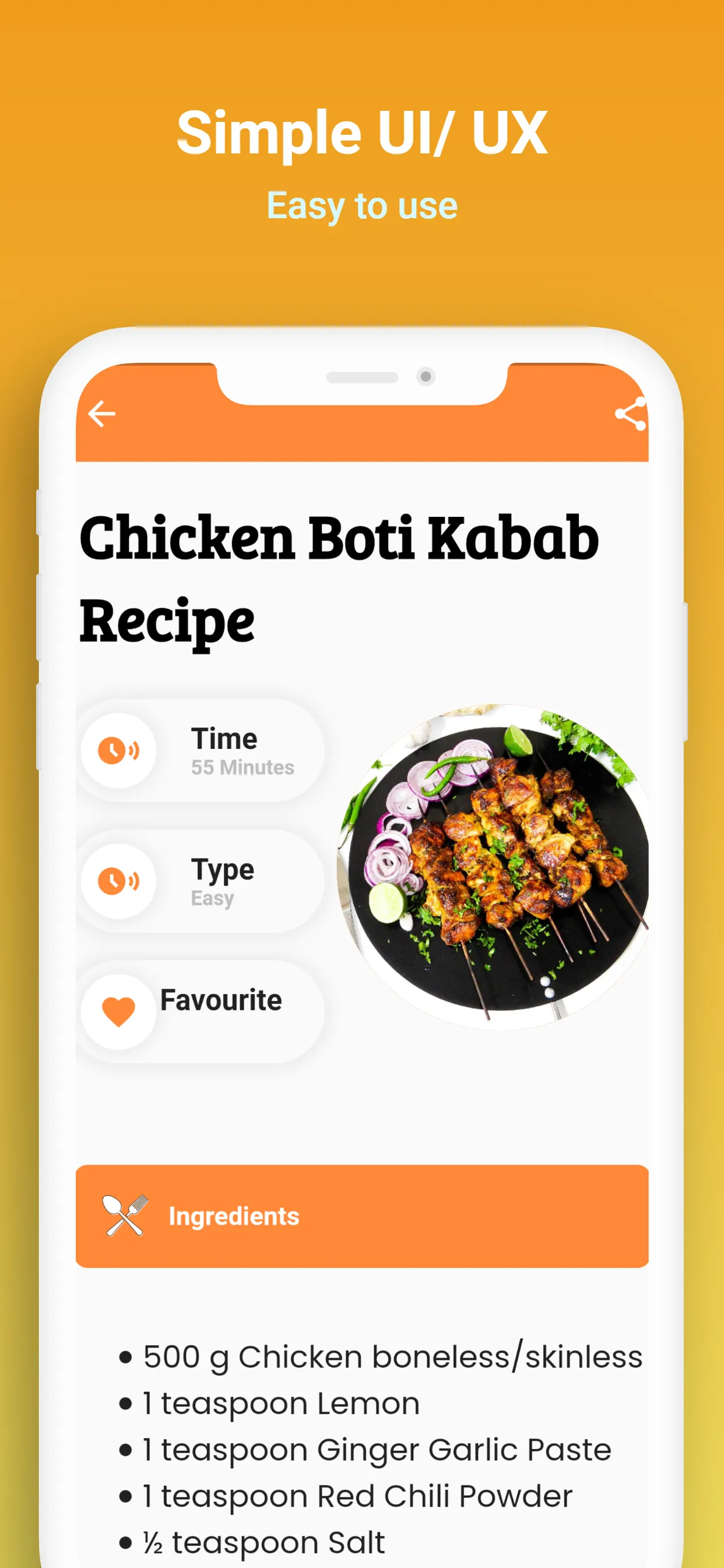 Dinner Recipes Cookbook App | Indus Appstore | Screenshot