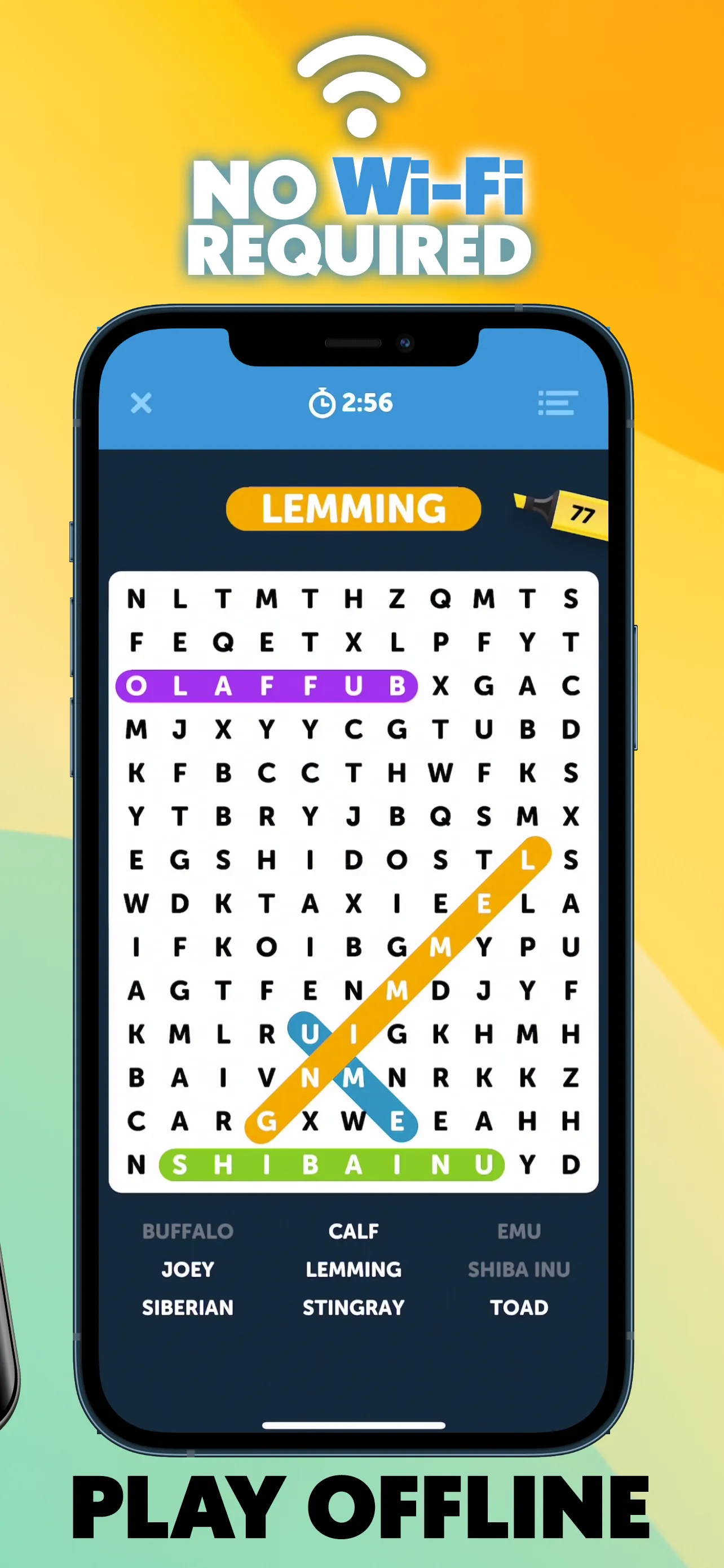 Infinite Word Search Puzzles | Indus Appstore | Screenshot