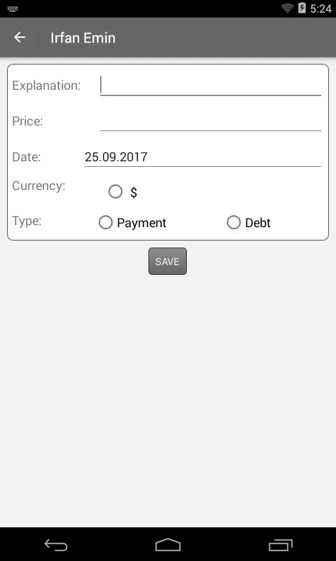 Account Customer Tracking | Indus Appstore | Screenshot