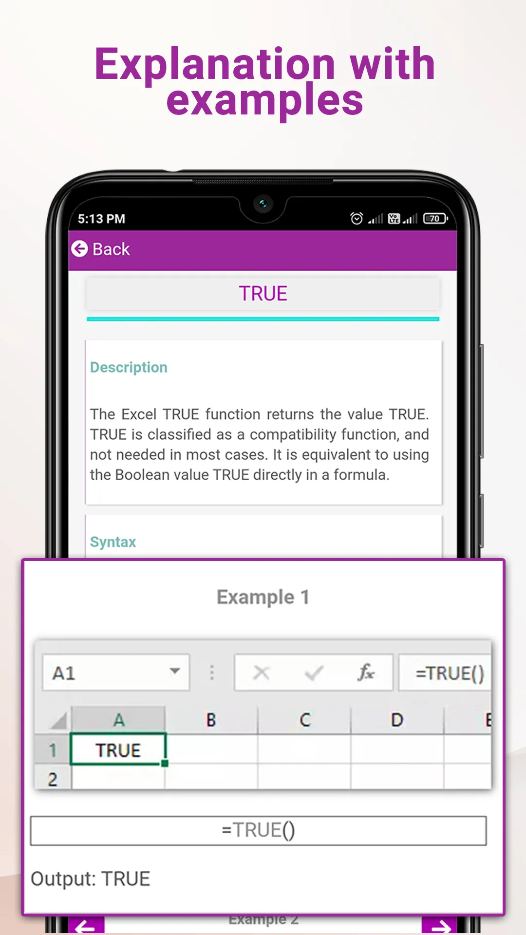 Excel formulas and shortcuts | Indus Appstore | Screenshot