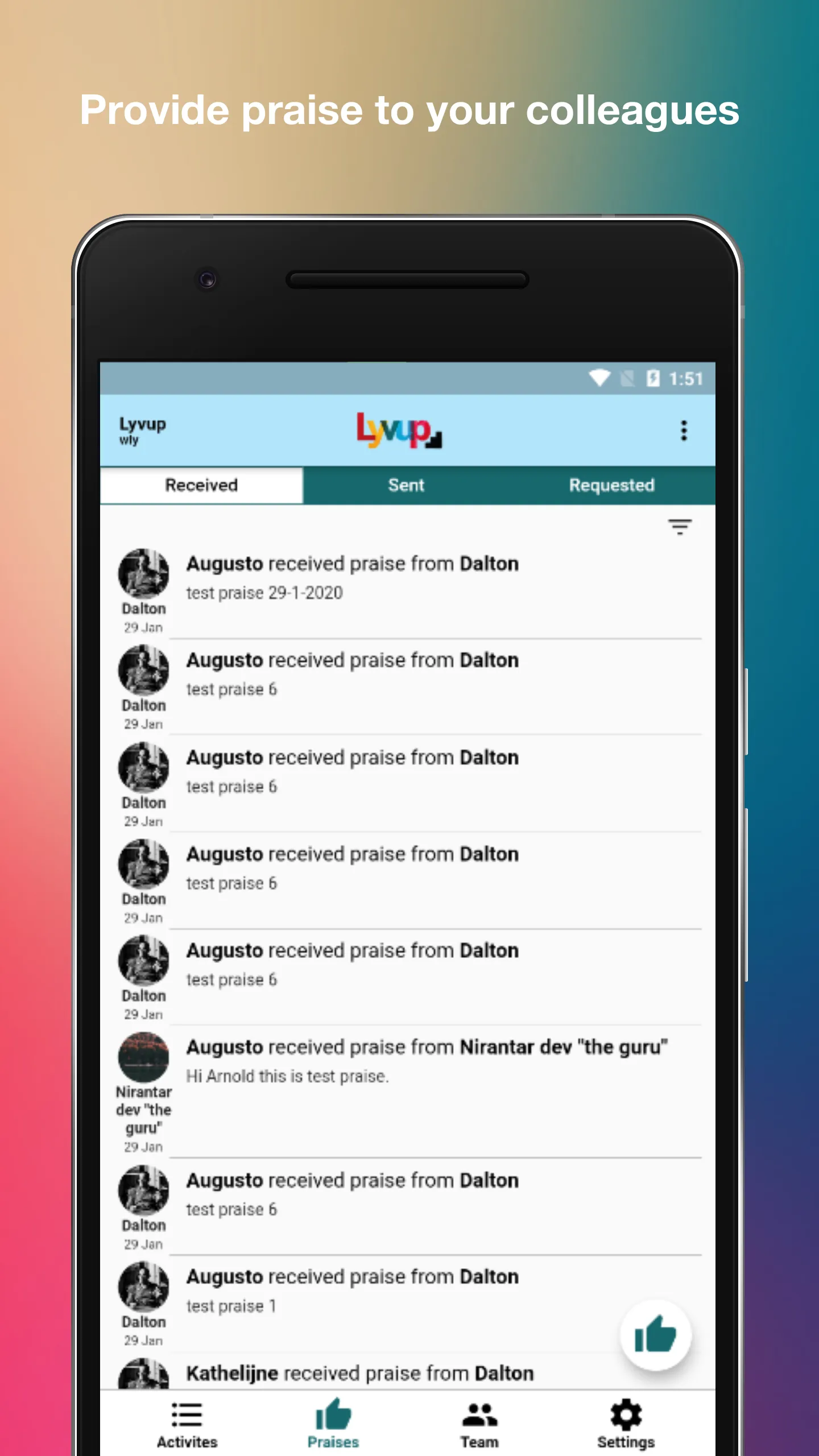 Lyvup | Indus Appstore | Screenshot