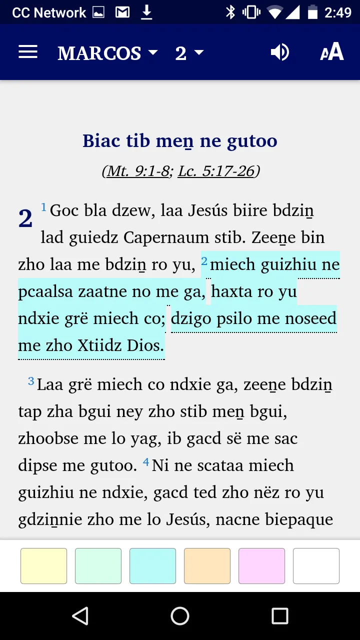 Zapotec Mixtepec Bible | Indus Appstore | Screenshot