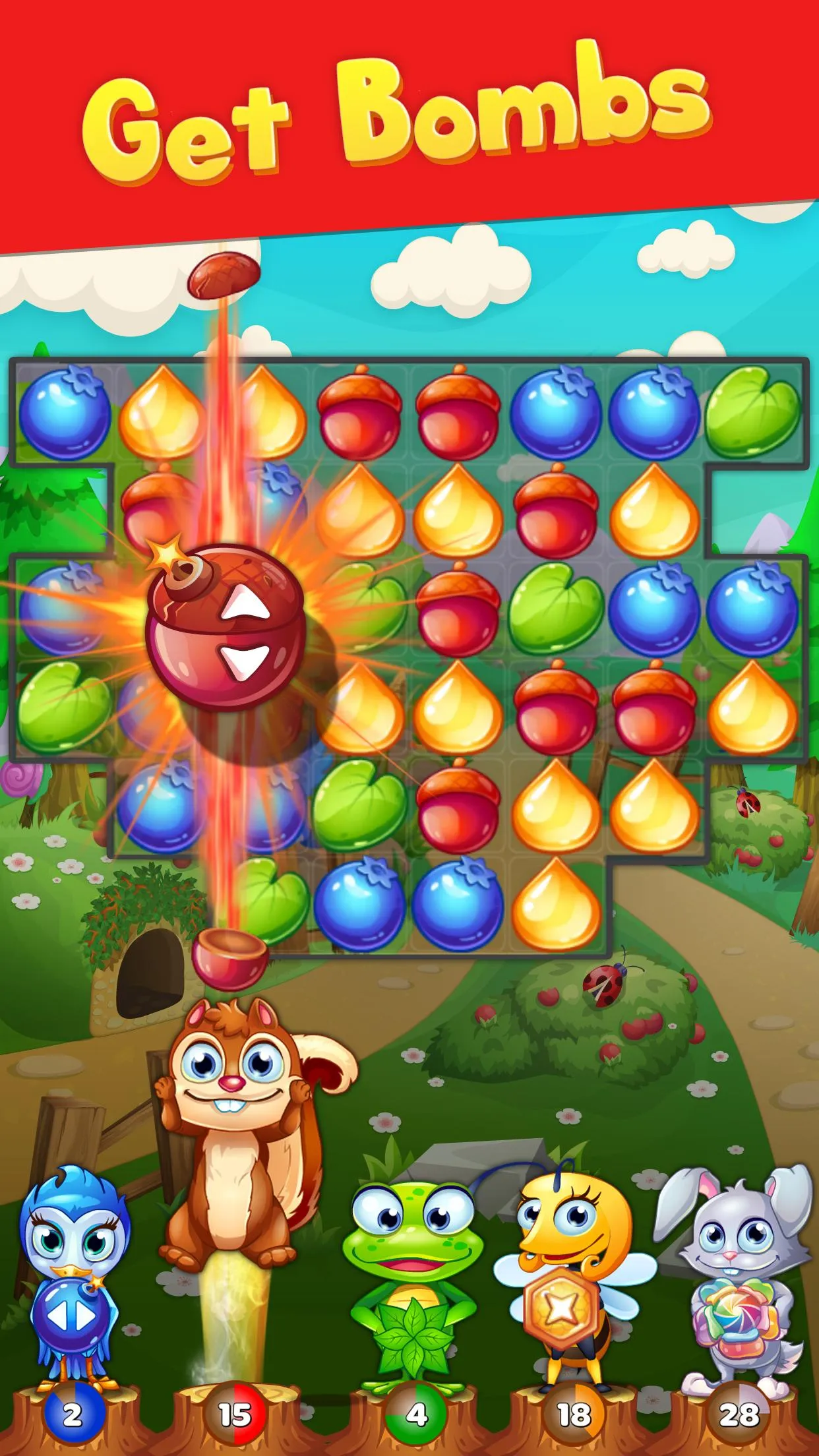 Forest Rescue: Match 3 Puzzle | Indus Appstore | Screenshot