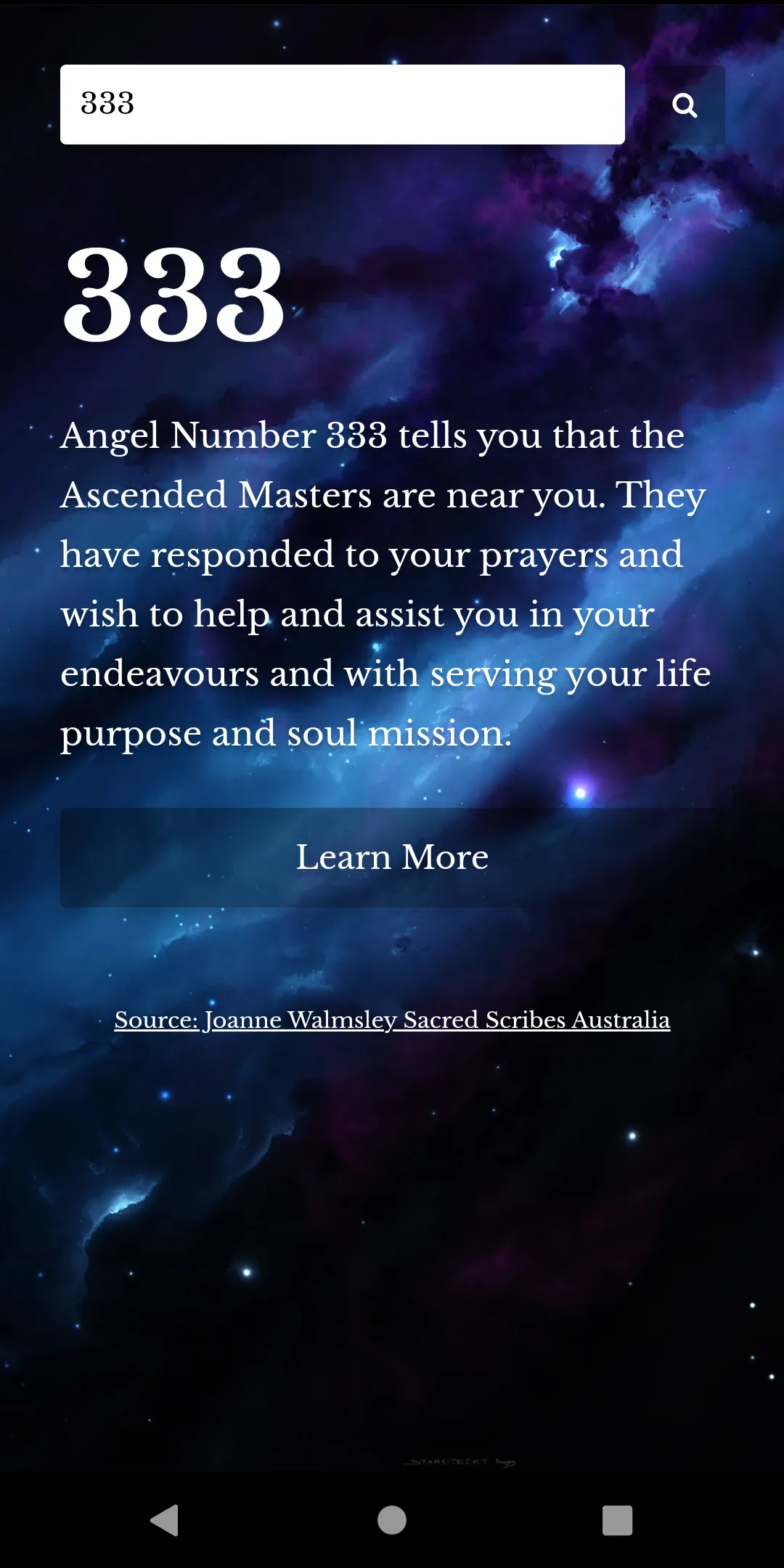 Angel Numbers Numerology | Indus Appstore | Screenshot