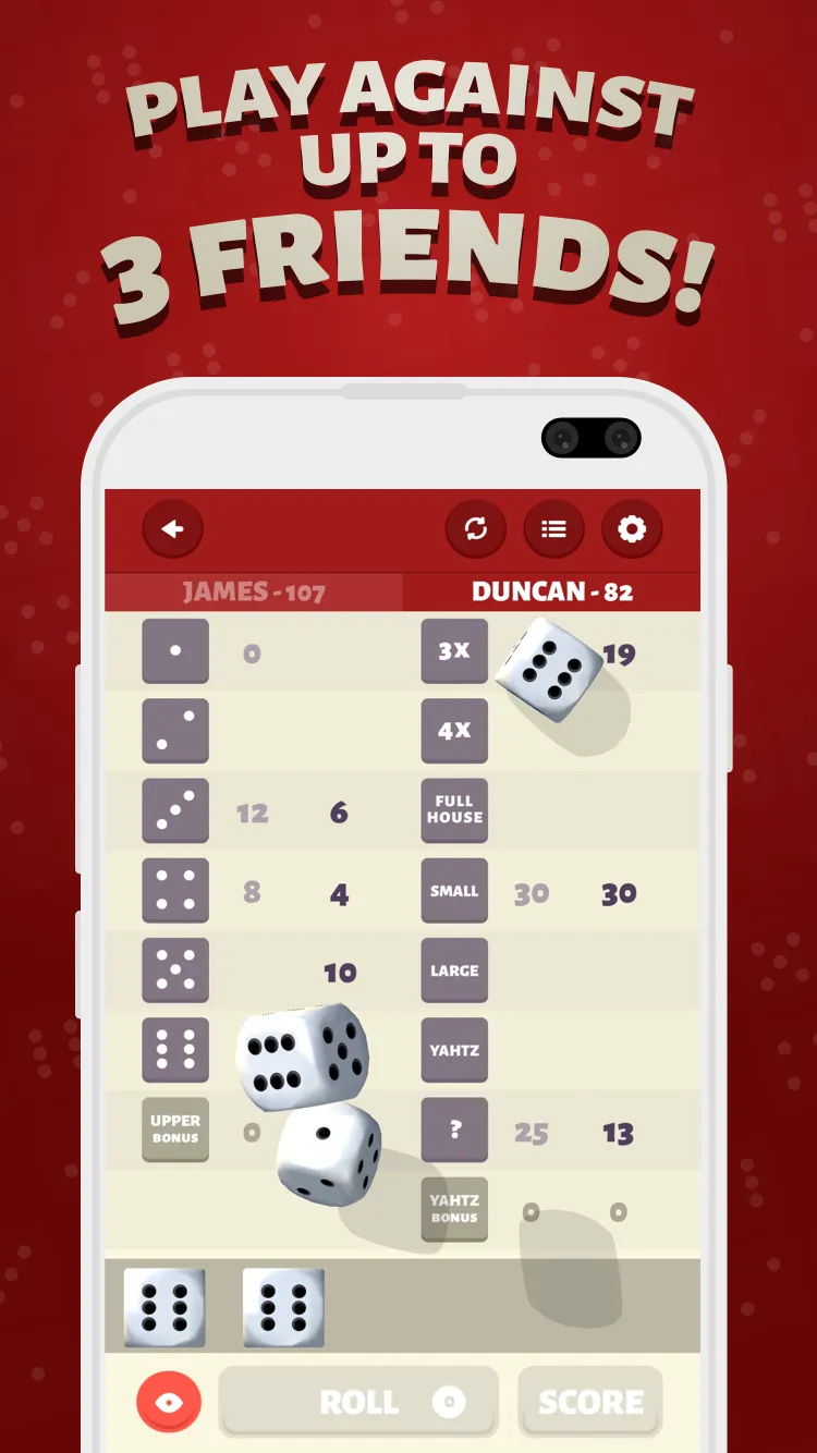 Yaht 3D - Yatzy Dice Game | Indus Appstore | Screenshot