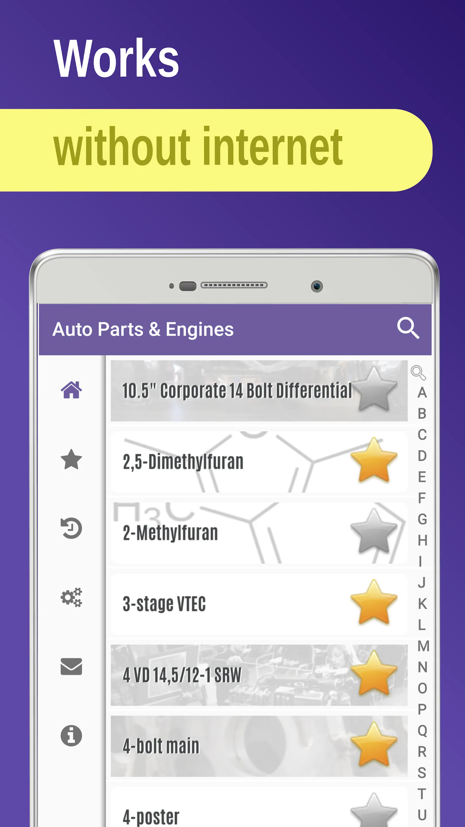 Auto Parts & Engines. Mechanic | Indus Appstore | Screenshot