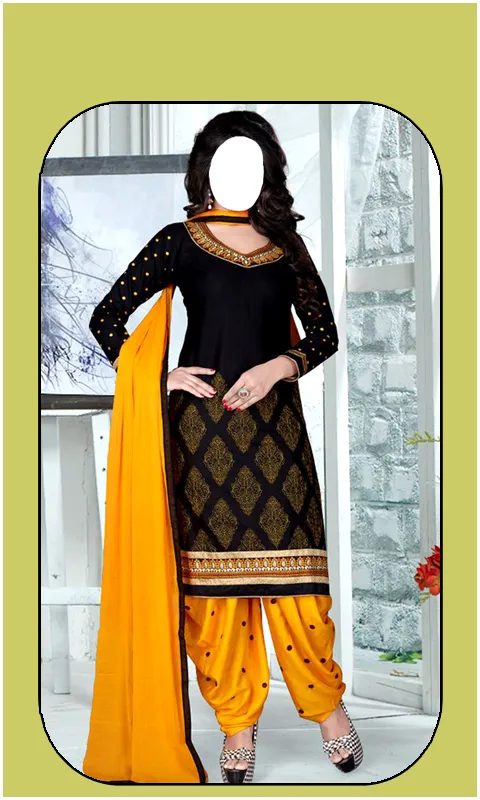 Women Patiyala Dress PhotoSuit | Indus Appstore | Screenshot