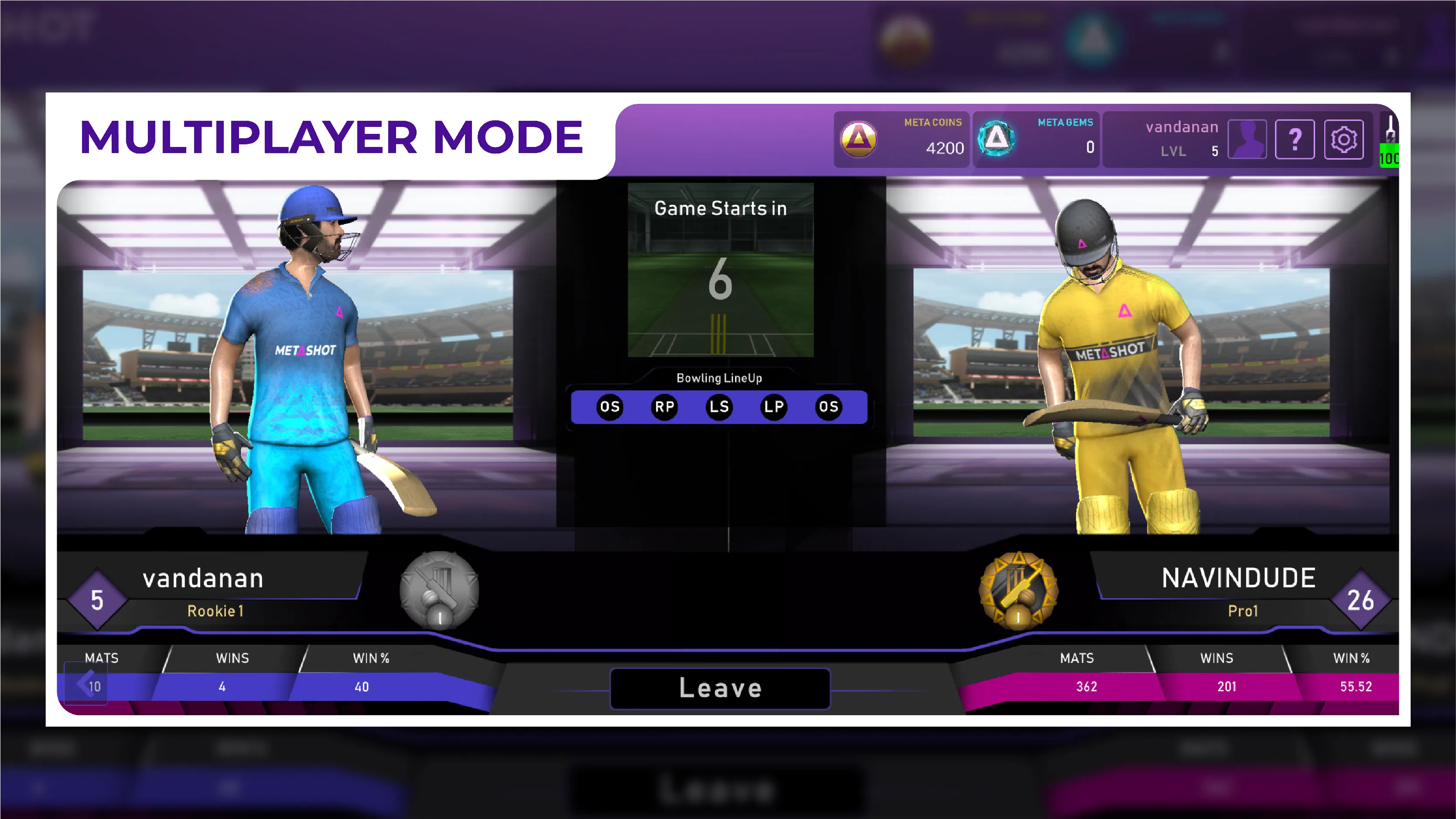 MetaShot Smart Cricket | Indus Appstore | Screenshot