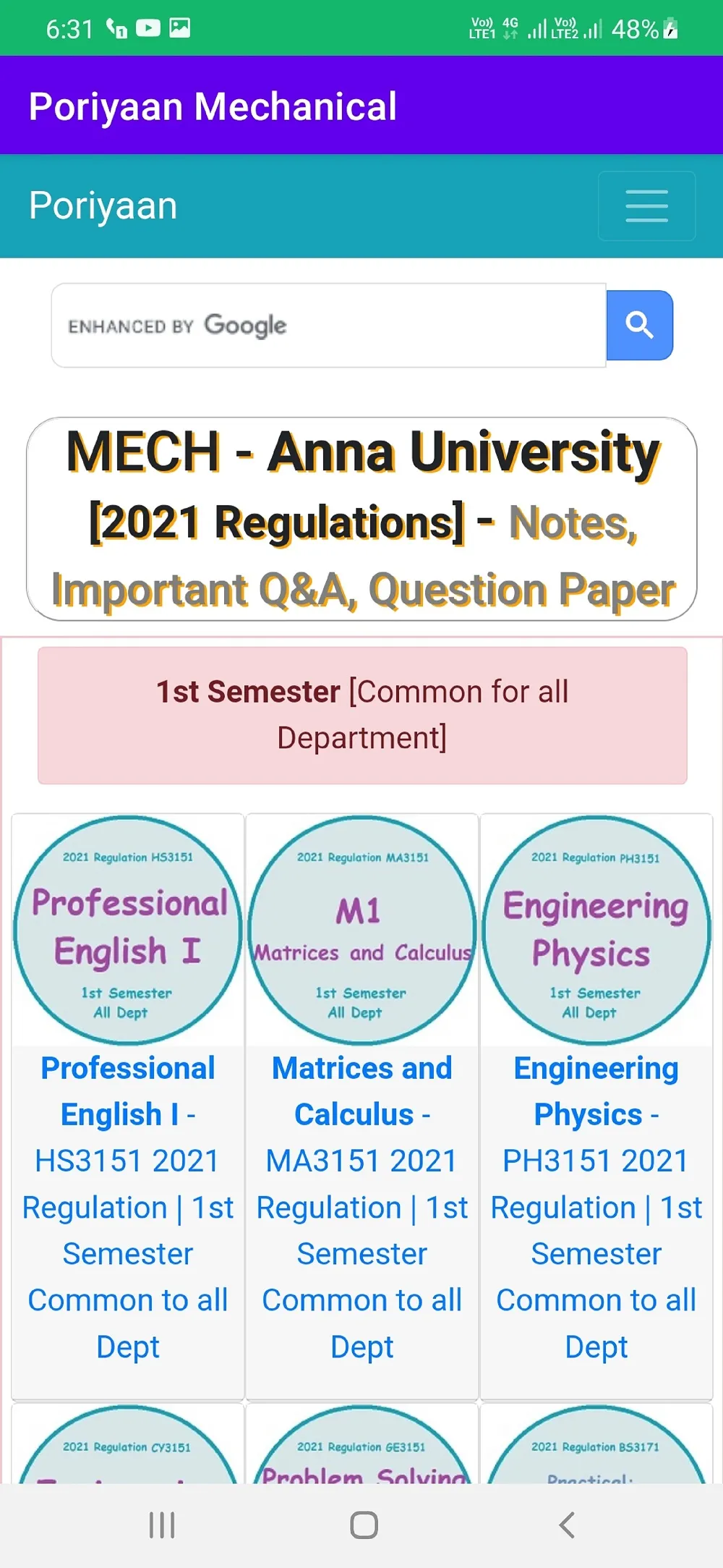 Mechanical Engineering | Indus Appstore | Screenshot