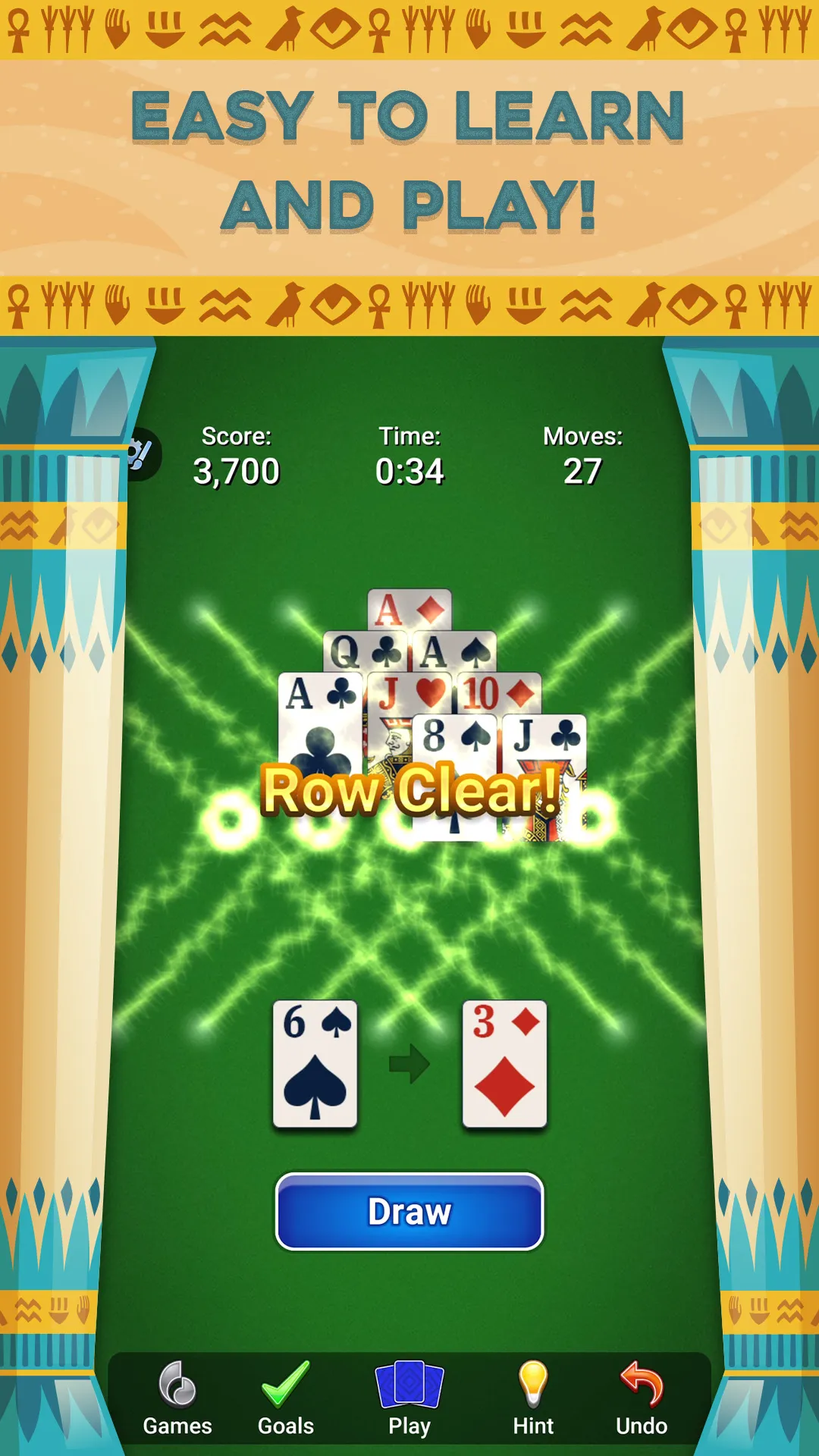 Pyramid Solitaire - Card Games | Indus Appstore | Screenshot