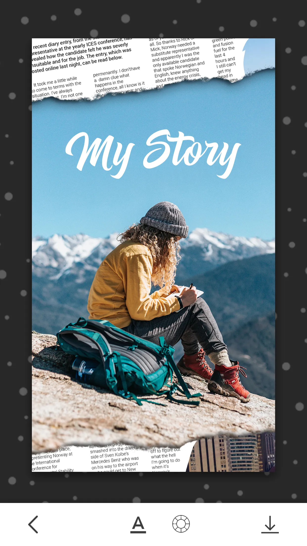 StoryMaker: Insta Story Maker | Indus Appstore | Screenshot