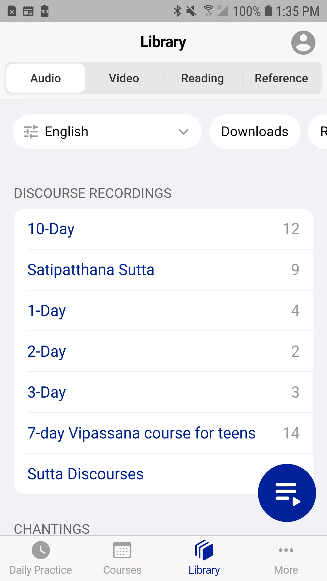 Dhamma.org | Indus Appstore | Screenshot