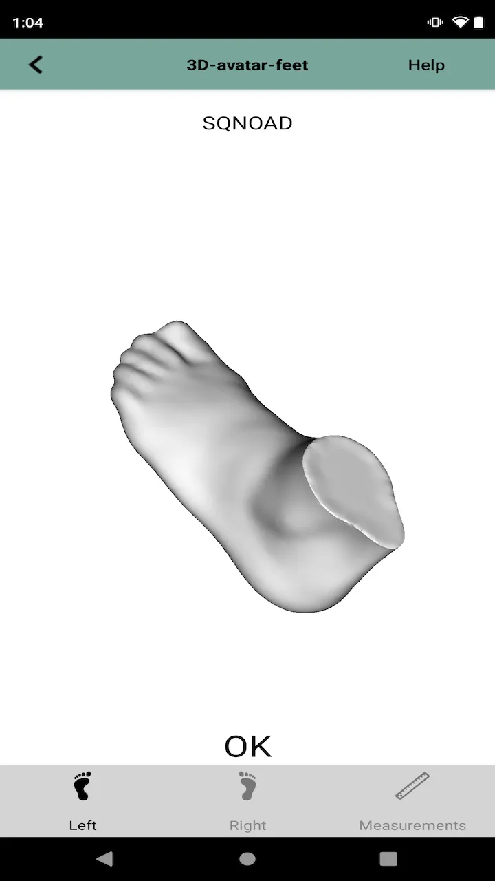 3D avatar feet | Indus Appstore | Screenshot