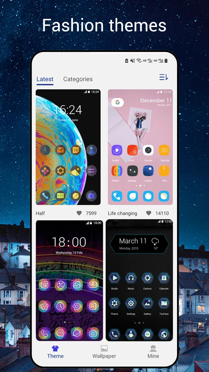 Newlook Launcher - Galaxy Star | Indus Appstore | Screenshot