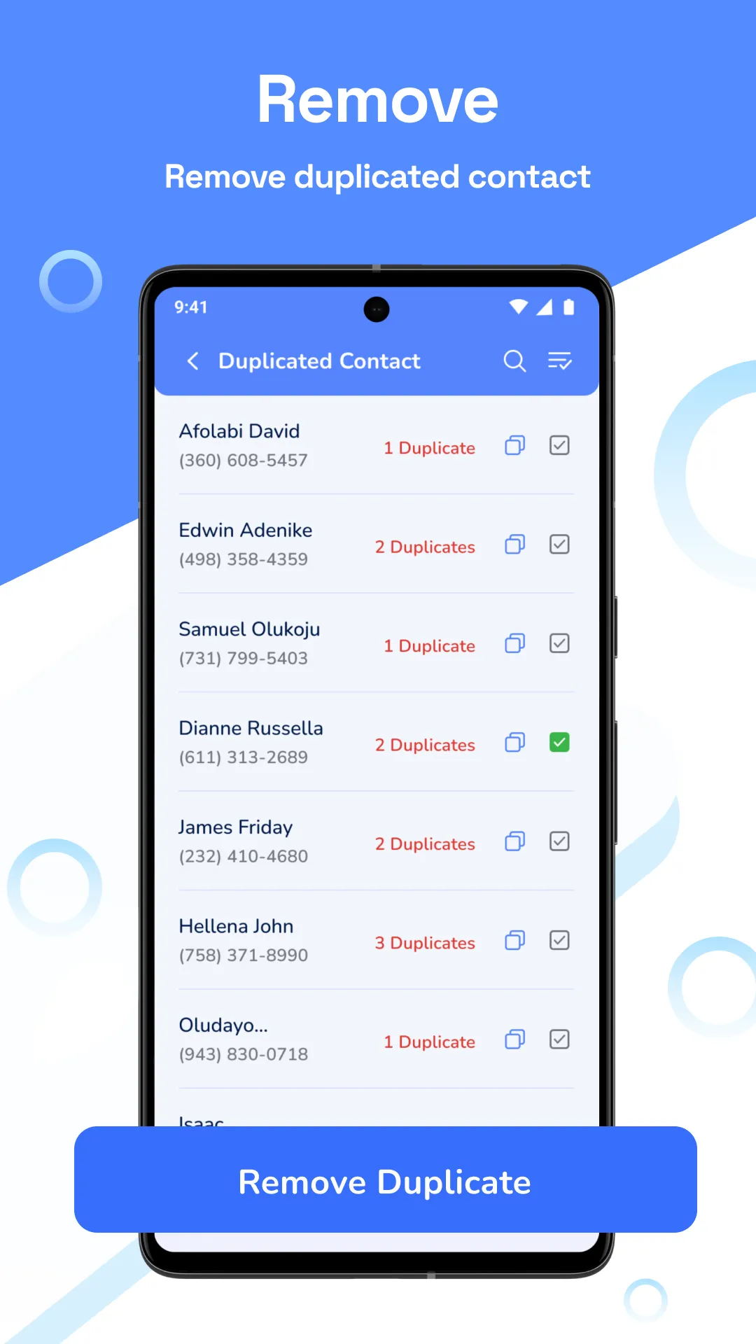 Recover deleted contacts | Indus Appstore | Screenshot