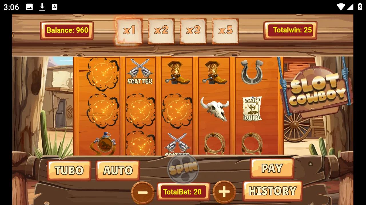 Lucky 777 Slots Cowboys | Indus Appstore | Screenshot