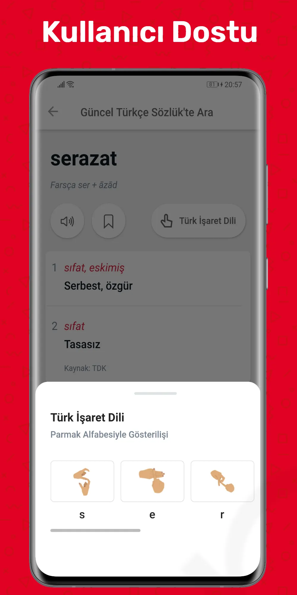 Güncel TDK Türkçe Sözlük | Indus Appstore | Screenshot